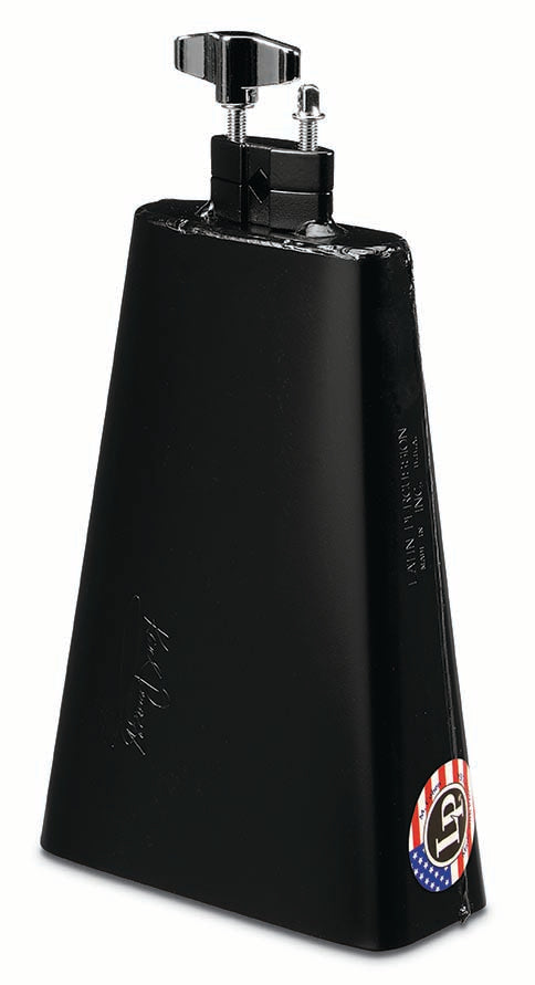 Latin Percussion LP206AKP Black Karl Perazzo Bongo Cowbell 8" Vise Mount
