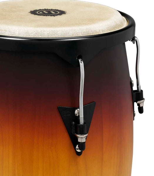 Latin Percussion LP City Series 10" and 11" Conga Set with Double Stand - Vintage Sunburst