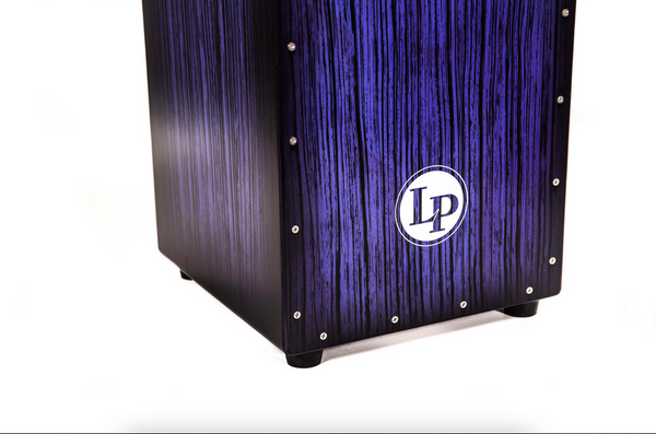 Latin Percussion LPA1332-BBS Aspire Accent Blueburst Streak Cajon
