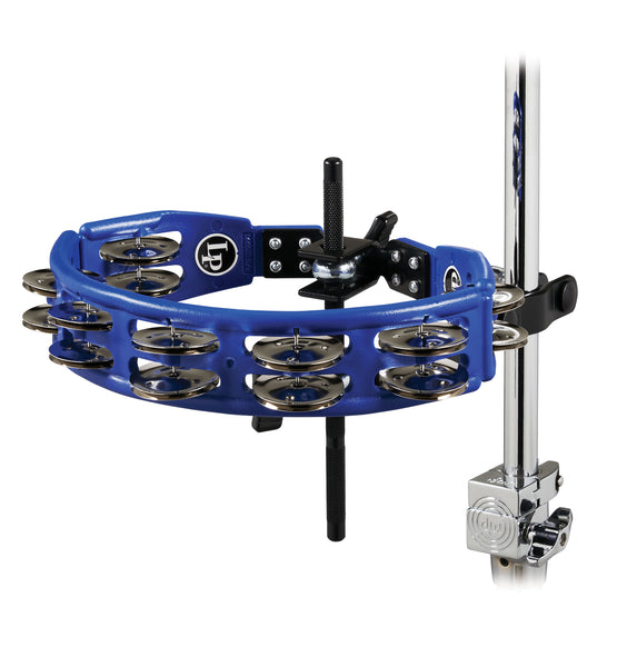 Latin Percussion LP160NY-K Cyclops Tambourine with City Cowbell and Mount Pack