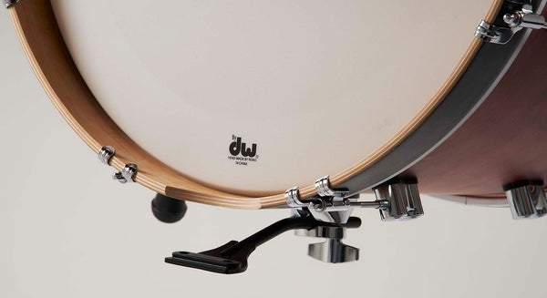 PDP PDCC1803OB Concept Classic 3-Piece Bop Drum Shell Pack, 18" Kick - Ox Blood with Ebony Hoops