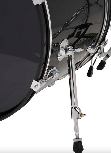 PDP PDCE2215KTIB Center Stage Iridescent Black Sparkle 5-Piece Kit, 22" Kick, Hardware, Cymbals & Throne Included