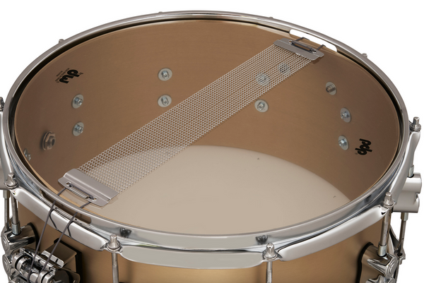 PDP PDSN6514CSBB Concept Select Snare Drum 3mm Bell Bronze w/ Chrome Hardware, 6.5x14
