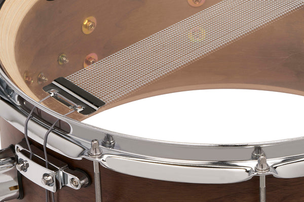 PDP LTD PDSN6514MWNS Maple/Walnut Snare Drum, Natural Satin, 6.5x14