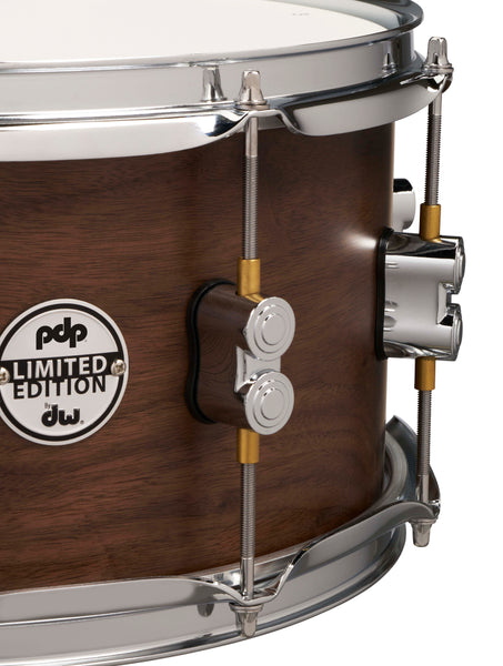 PDP LTD PDSN6514MWNS Maple/Walnut Snare Drum, Natural Satin, 6.5x14