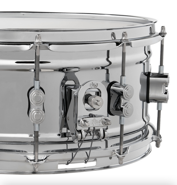 PDP PDSN6514SSCSC Concept Snare Drum 1mm Chrome over Steel with Chrome Hardware