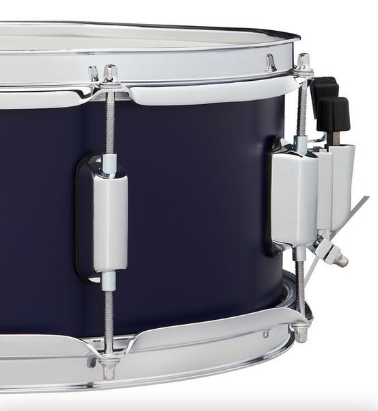 PDP PDST5514SSBL Spectrum Series Snare Drum, Ultra Violet Matte Lacquer with Chrome Hardware, 5.5x14