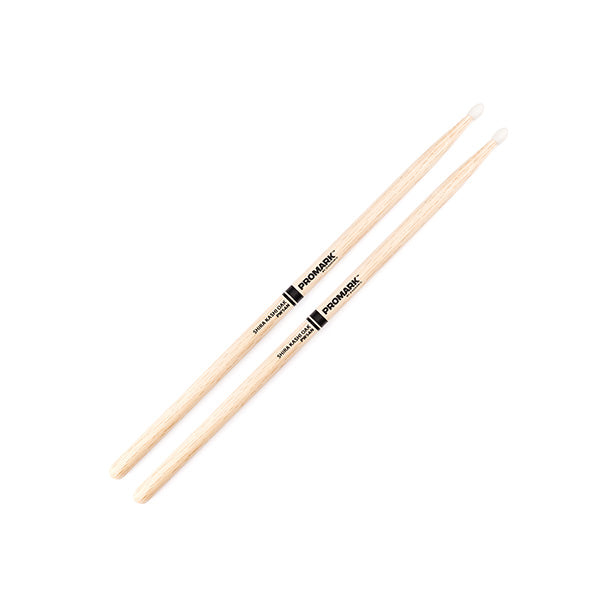 ProMark Classic Attack 5A Shira Kashi Oak Drumstick, Oval Nylon Tip
