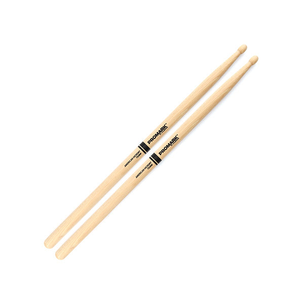 Promark Classic Forward 2B Hickory Drumstick, Oval Wood Tip