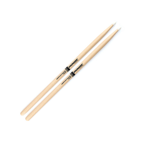 Promark Classic Forward 5A Hickory Drumstick, Oval Nylon Tip