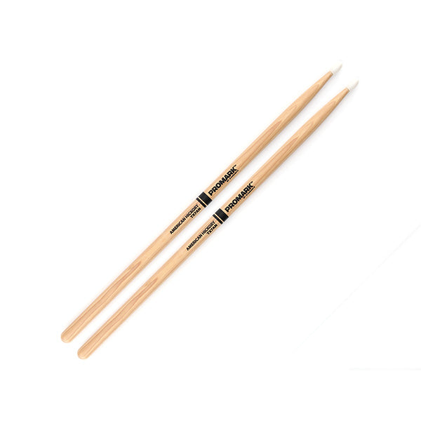 ProMark Classic Forward 7A Hickory Drumstick, Oval Nylon Tip